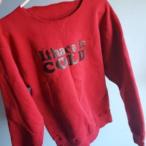 Thick and Soft Graphic Sweatshirt